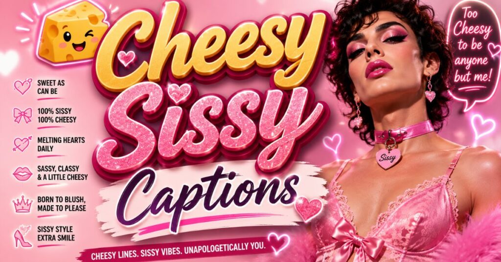 Cheesy Sissy Captions